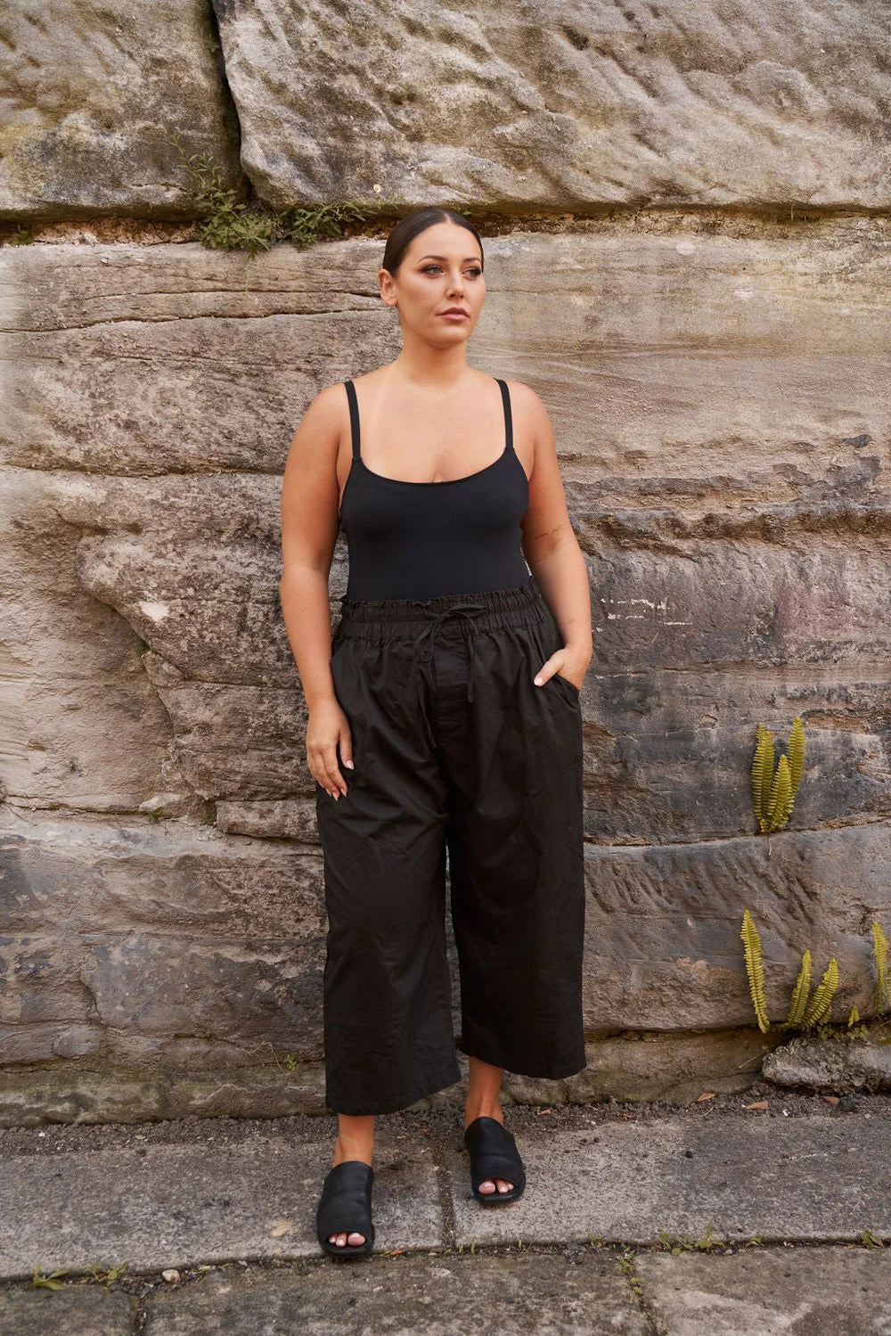 Remy Pants Cotton Twill - Black