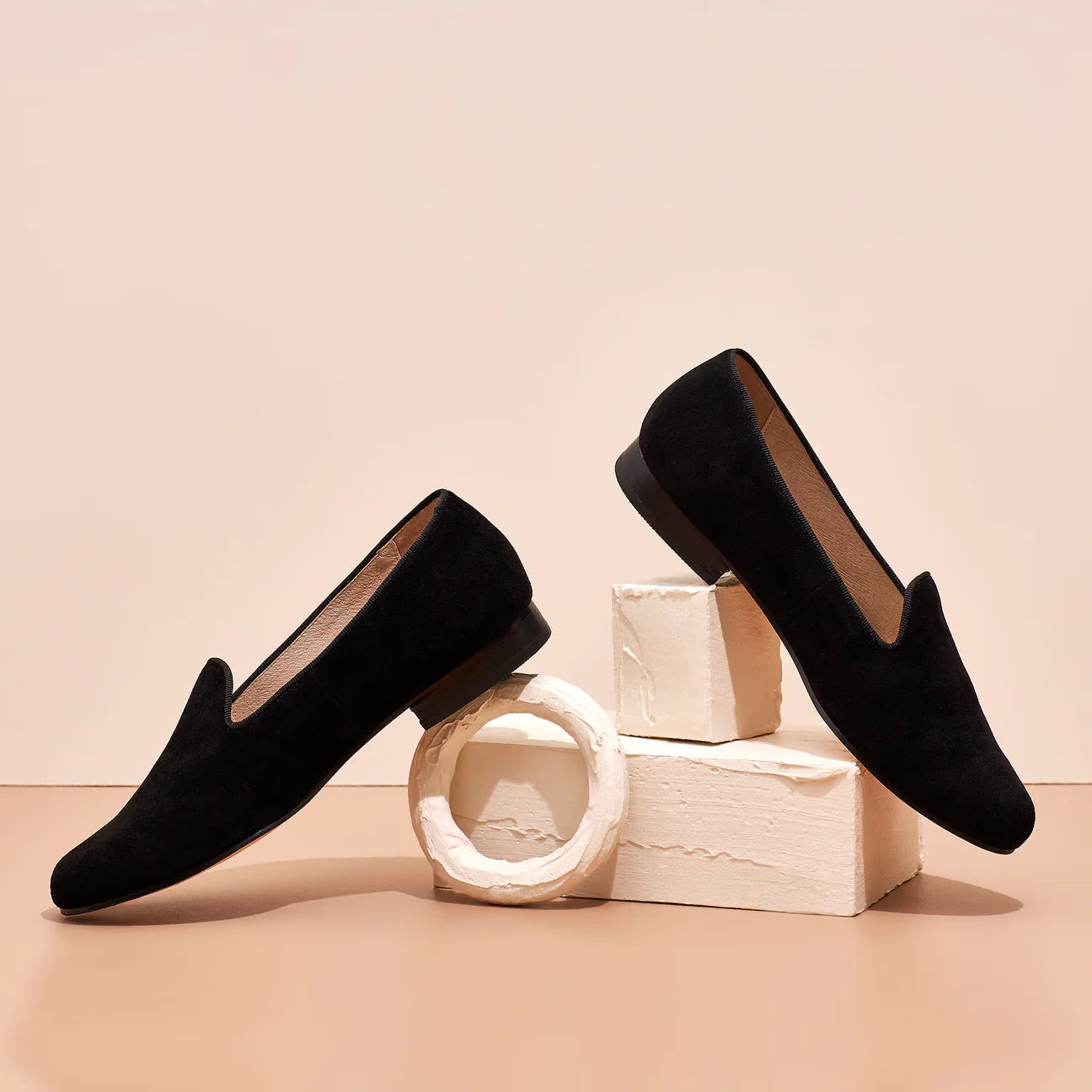 Pre-loved Sambag Lola Black Suede Loafer