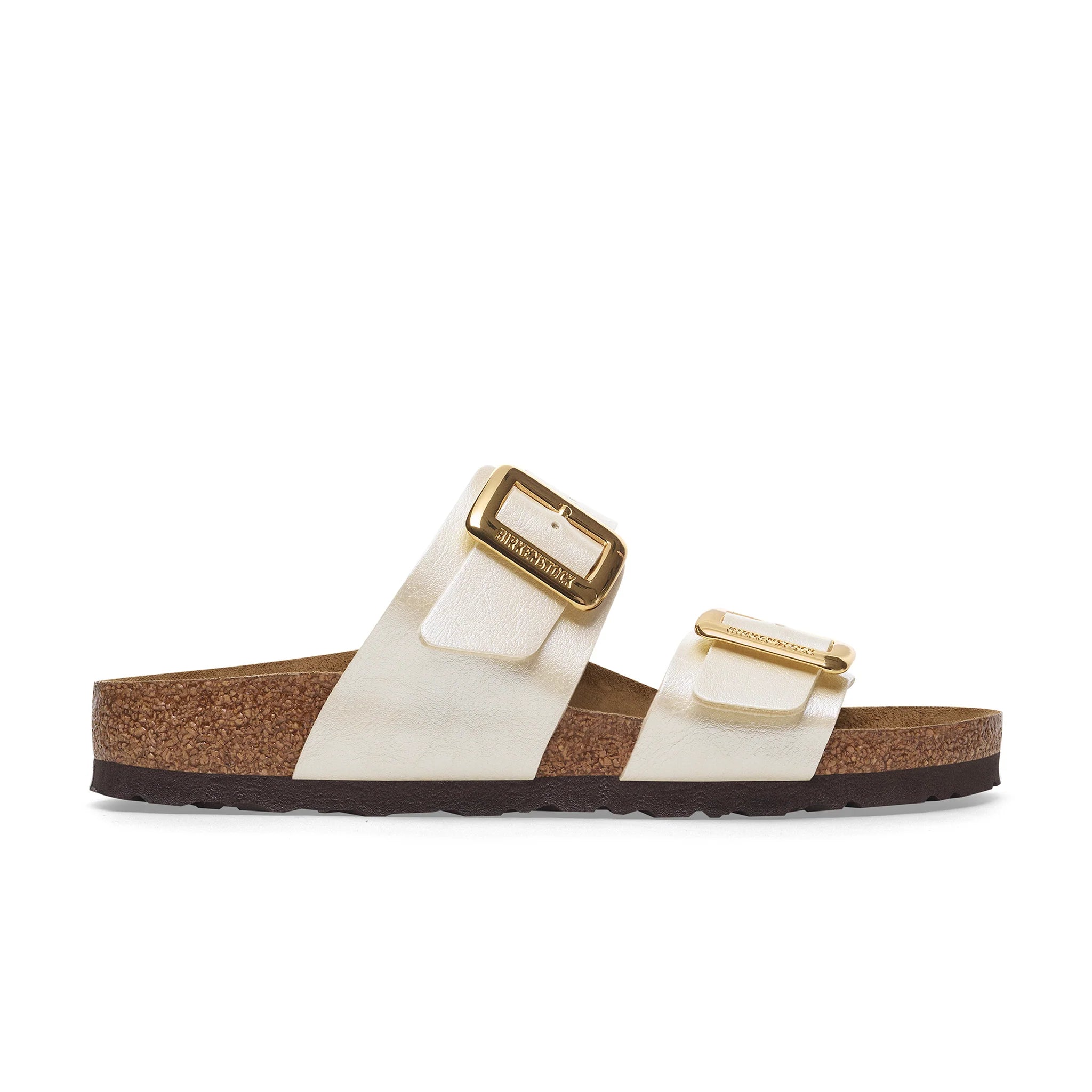 Sydney Cushion Buckle Graceful Pearl White Birko-Flor