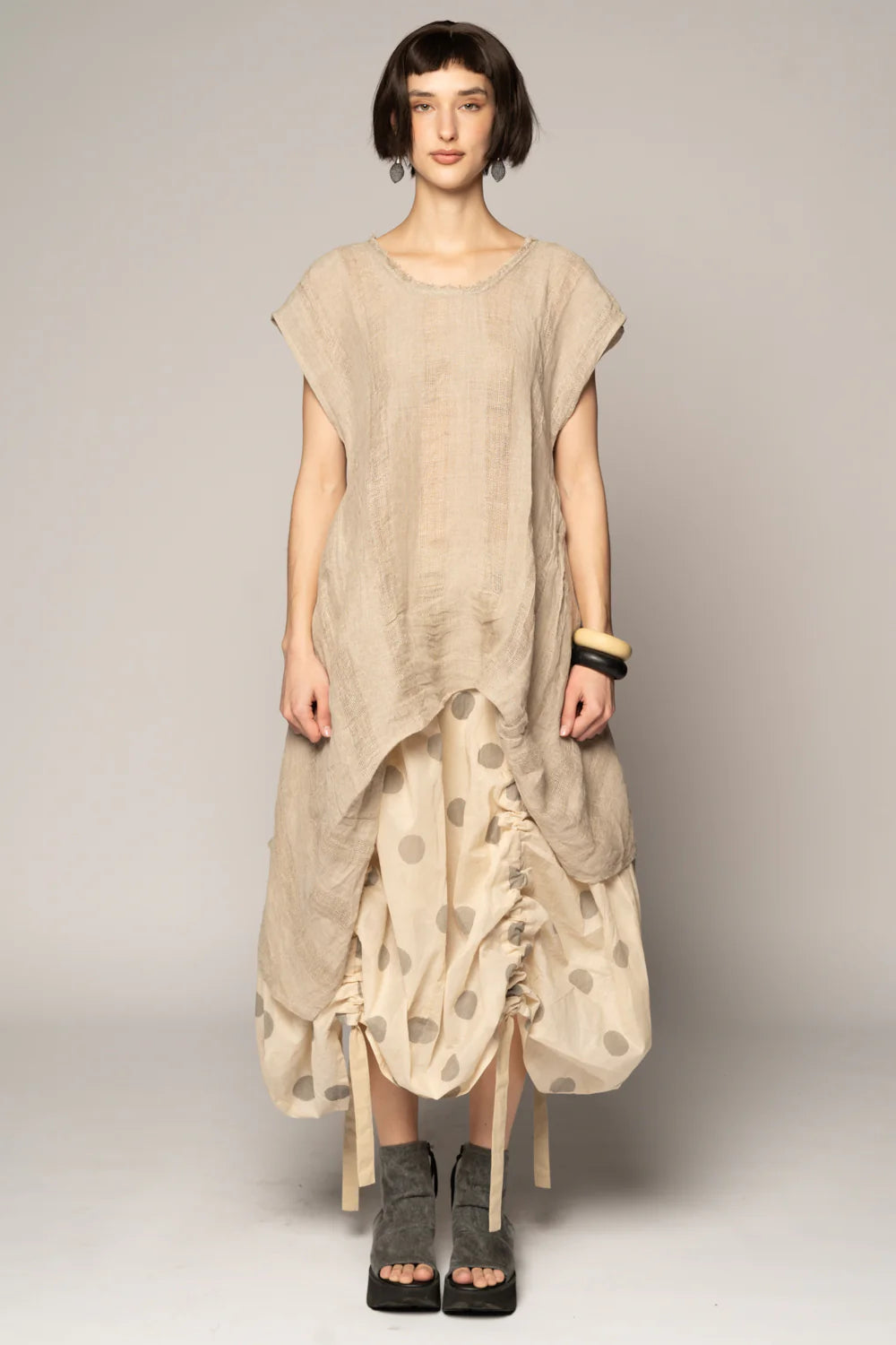 Frame Tunic - Linen Natural
