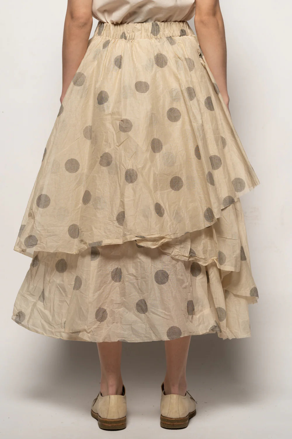 Dotto Layer Skirt - Cotton Organdy Natural
