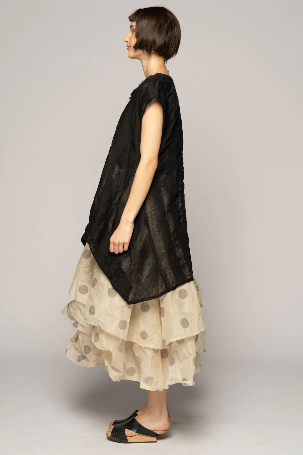 Frame Tunic - Linen Black