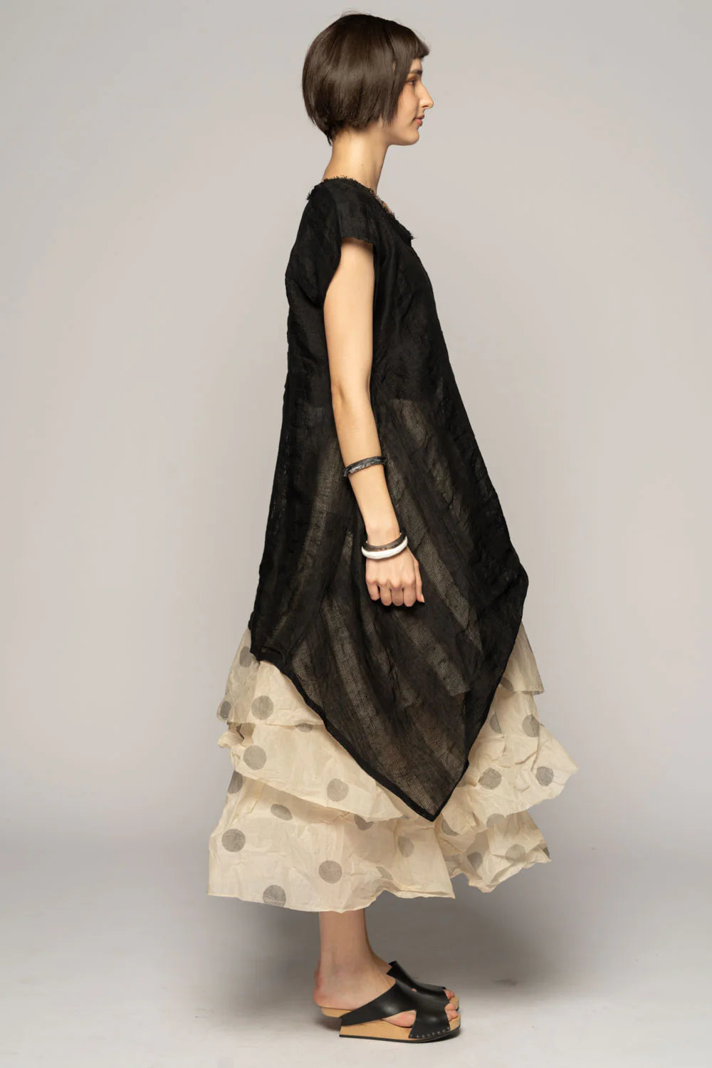 Frame Tunic - Linen Black