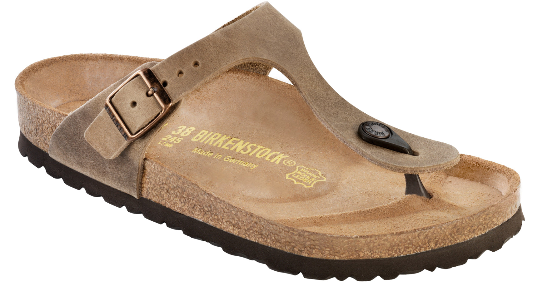 Gizeh Tabacco Brown Oiled Leather
