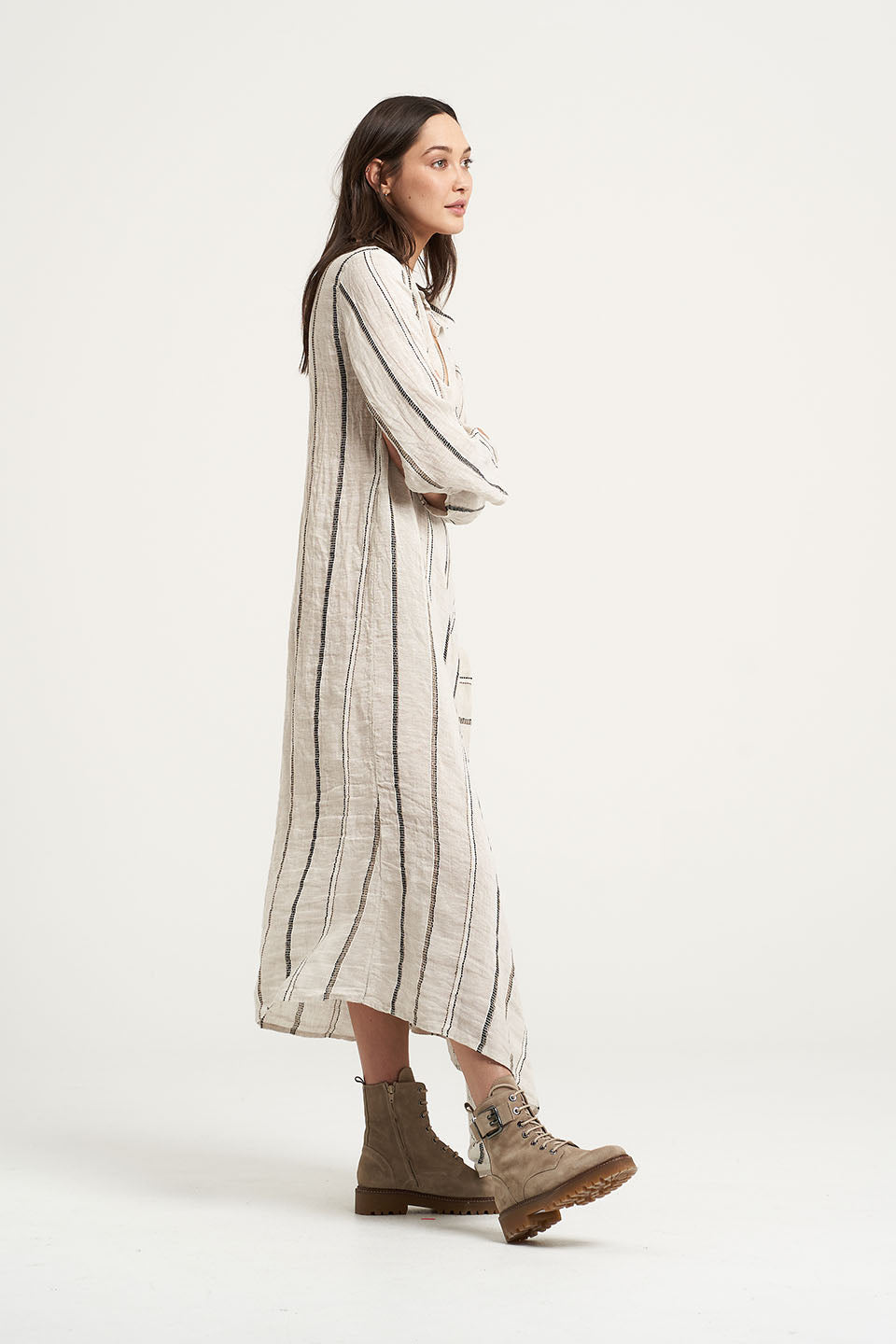 Esta Dress - Tela Capri