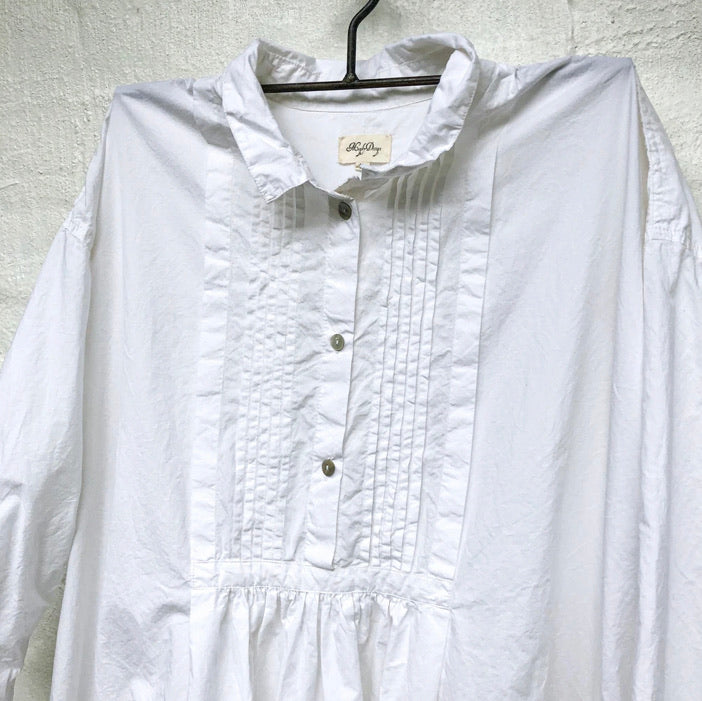 Bailey Paper Cotton Shirt - White
