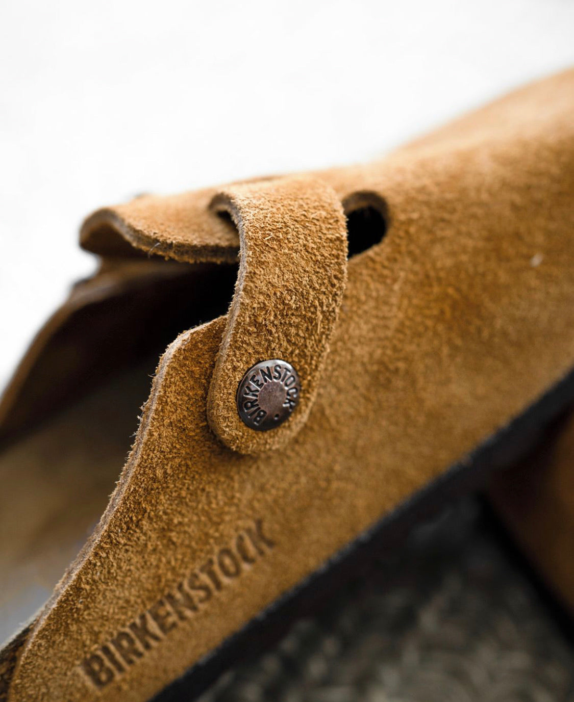 Boston Suede Leather - Mink Soft Footbed