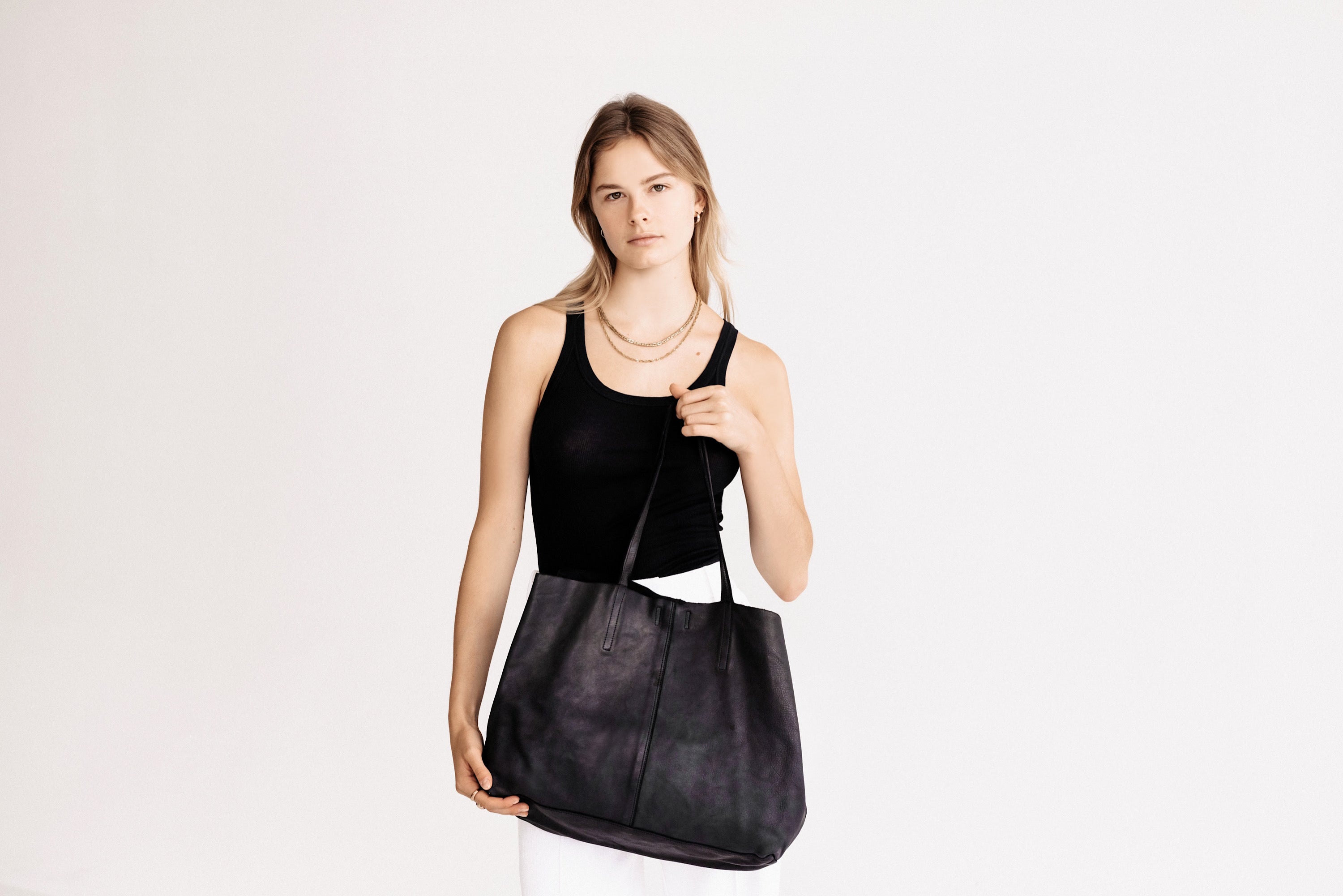 Classic Unlined Tote - Black