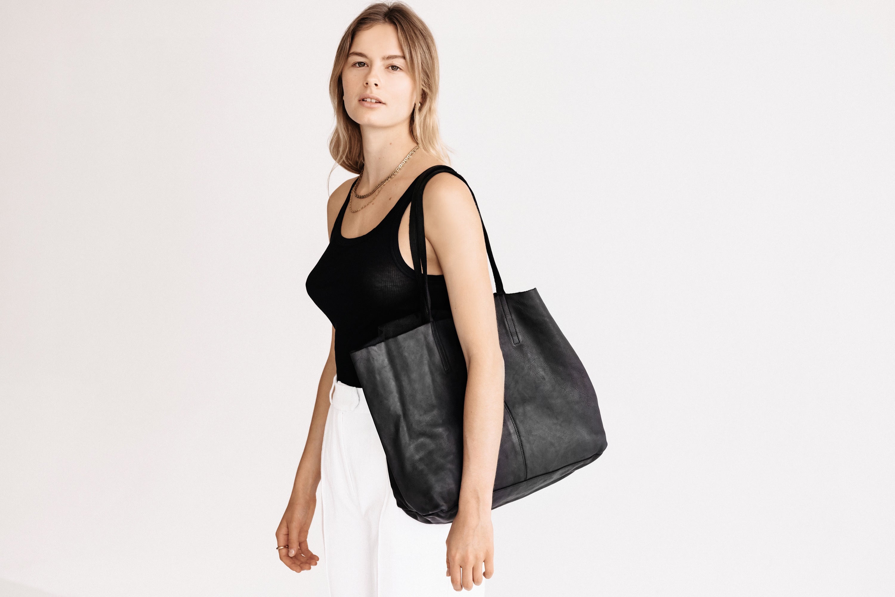 Classic Unlined Tote - Black