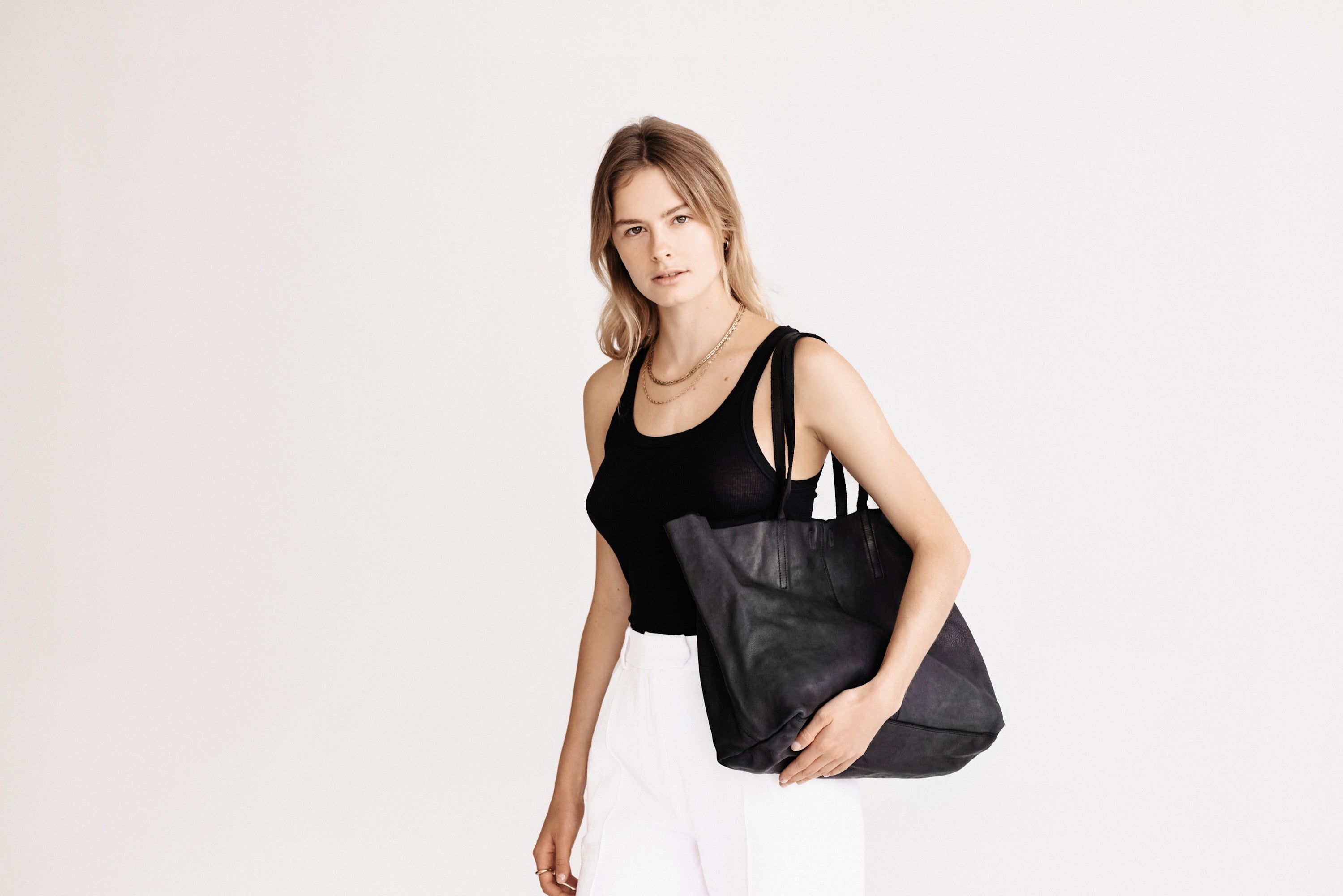 Classic Unlined Tote - Black