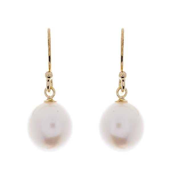 Freshwater Baroque Pearl Earring on French Hook