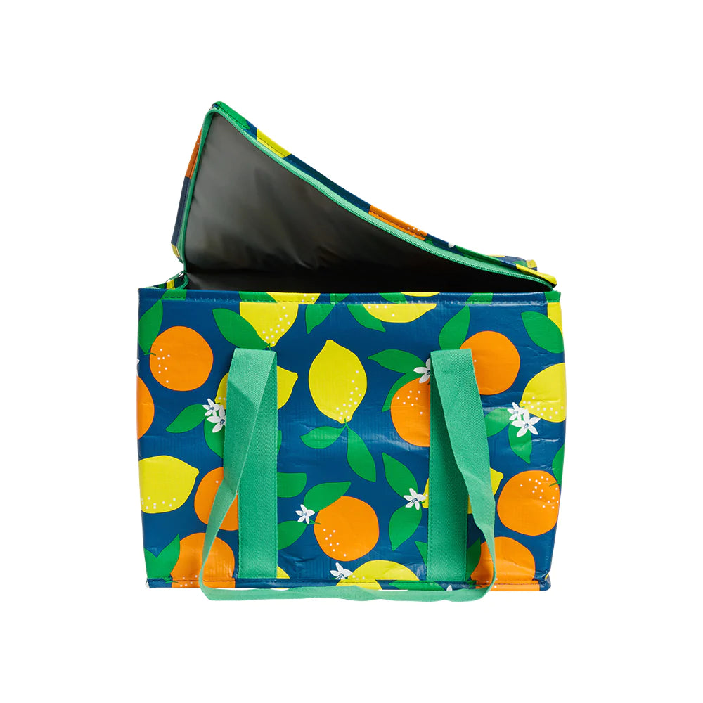 Insulated Picnic Tote - Citrus