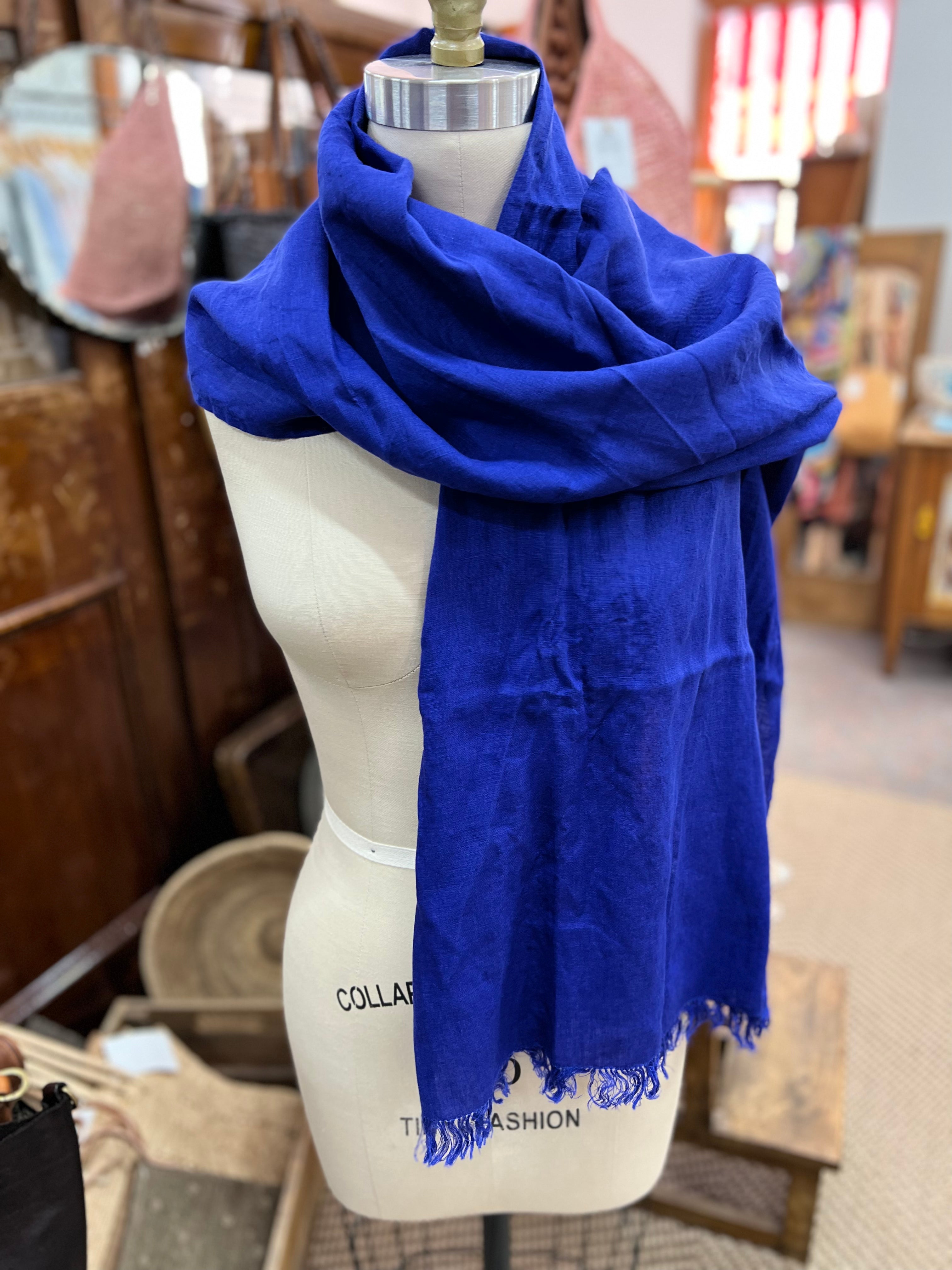 roserie scarf: iris